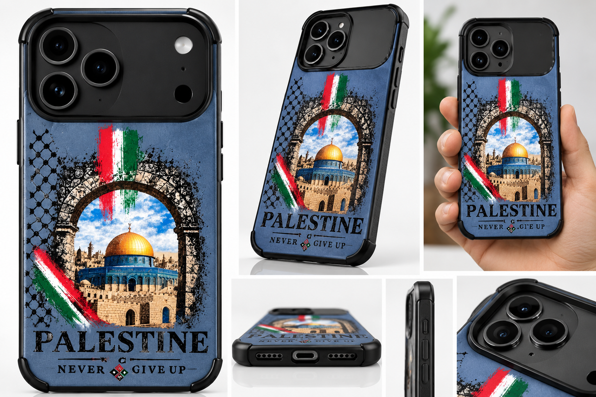 Palestine Never Give Up Phone Case