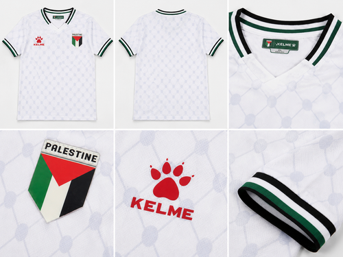 Palestine Soccer Jersey – White