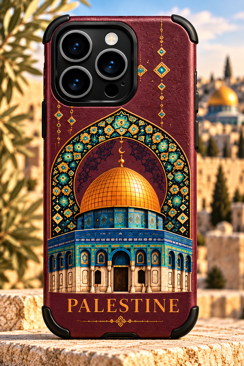 Dome of the Rock Palestine Phone Case