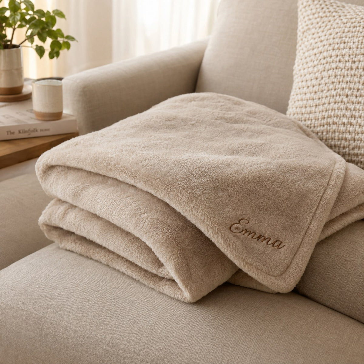 Personalized Name Throw Blanket